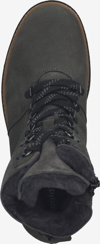 WALDLÄUFER Lace-Up Ankle Boots in Grey