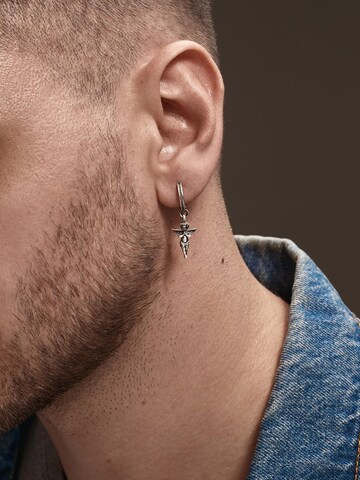 Boucles d'oreilles 'BOY OF LIGHT' REYTEL en argent