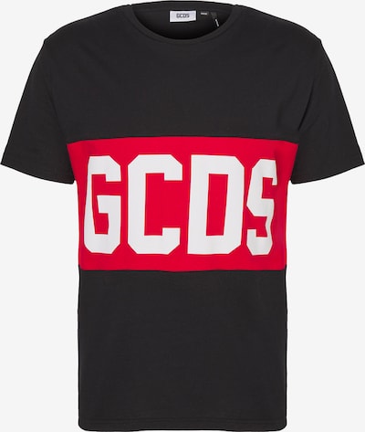 Marškinėliai iš GCDS, spalva – raudona / juoda / balta, Prekių apžvalga