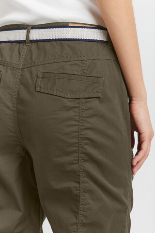 Fransa Regular Chino Pants 'SADIE' in Green