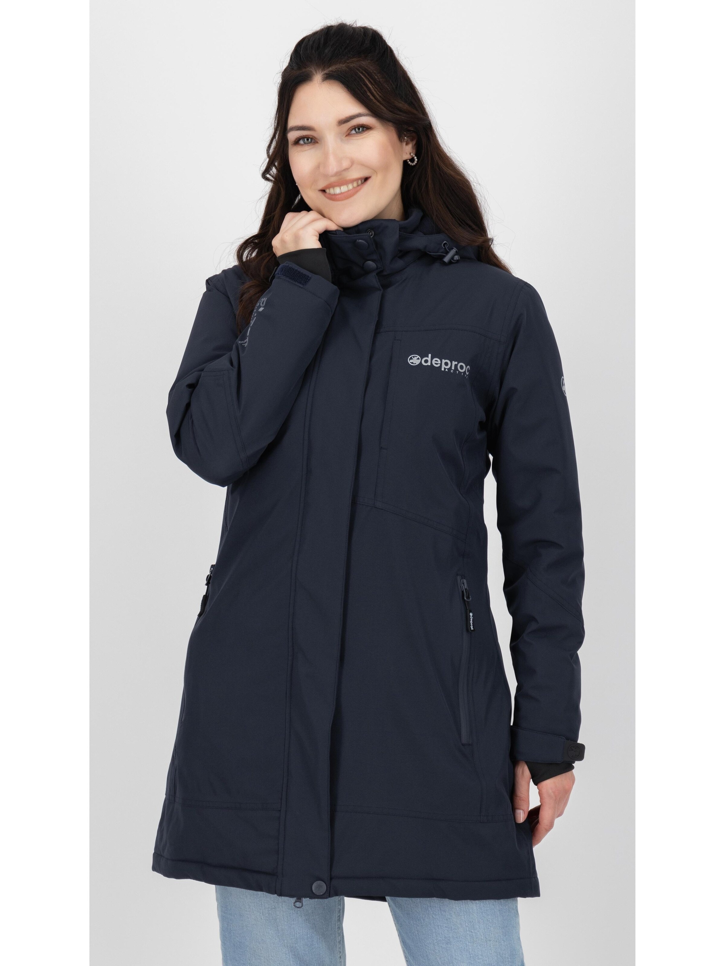 Giacca invernale 'MONTREAL WMN' di deproc in blu