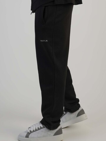 SikSilk Regular Sporthose 'Track Pants'‌‌‌‌‌‌‌‌‌‌ in Schwarz: Vorderseite