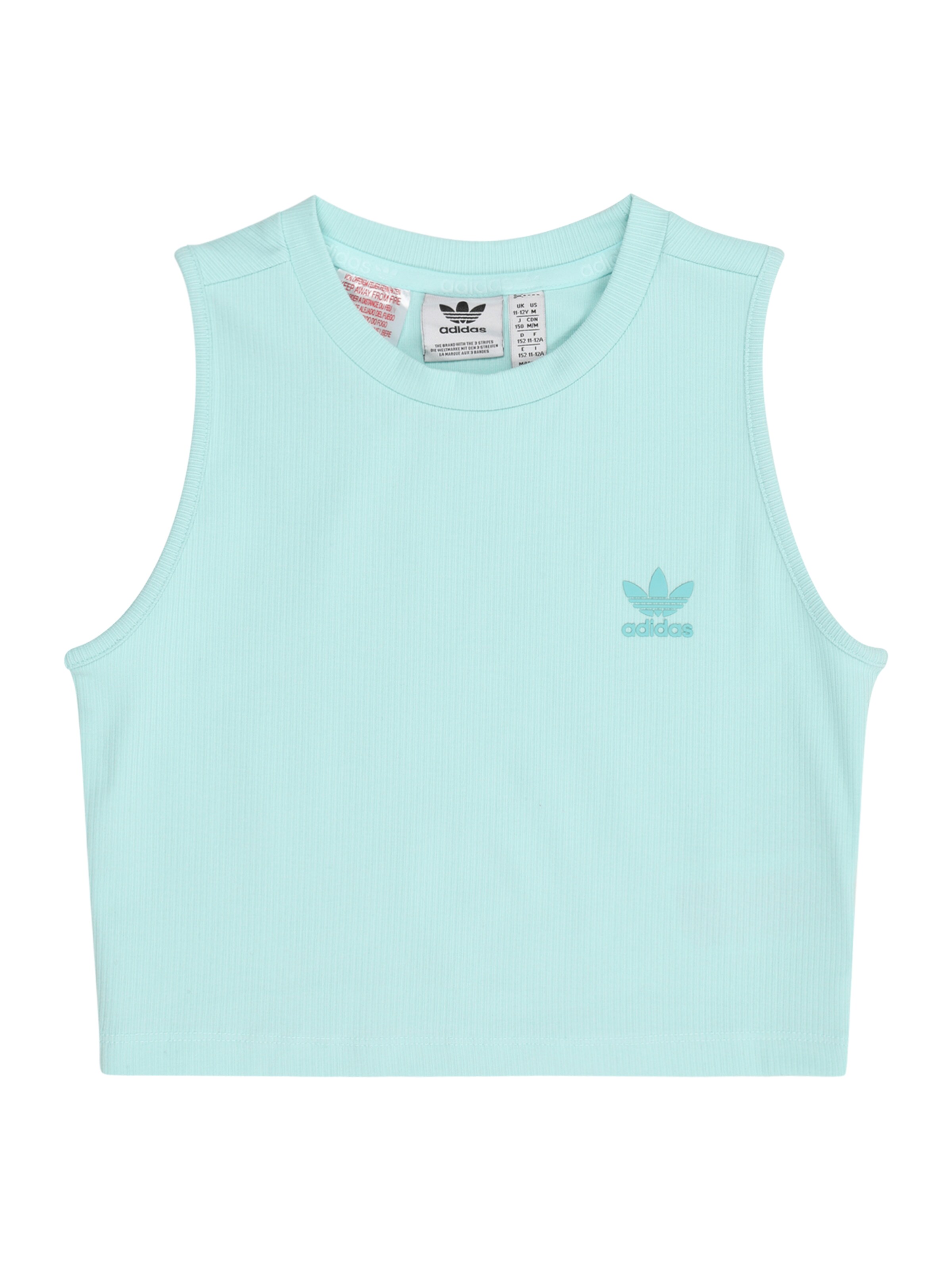 ADIDAS ORIGINALS Τοπ σε πράσινο: μπροστά