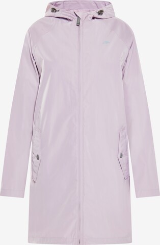 Schmuddelwedda Raincoat in Purple: front