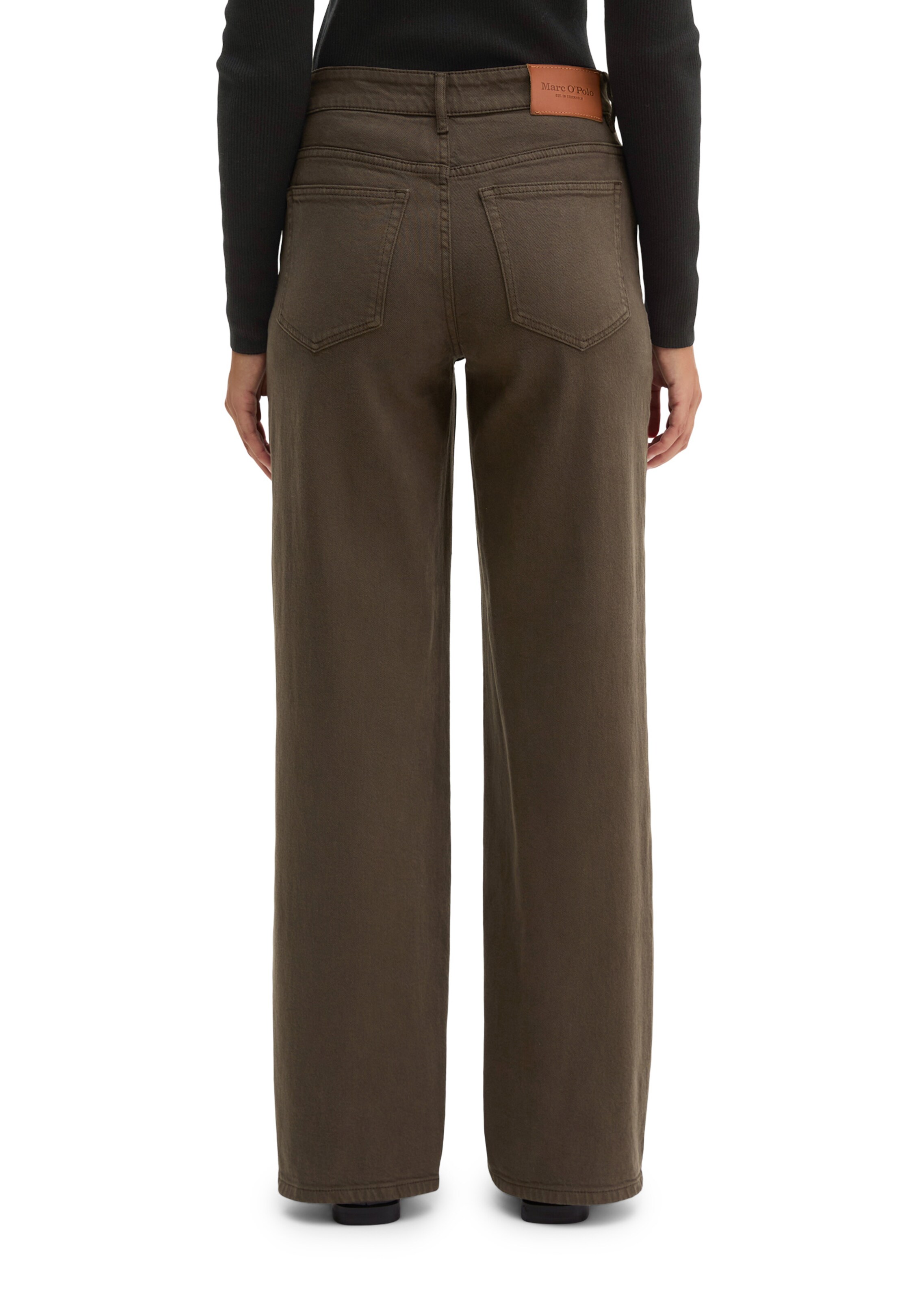 Loosefit Pantalon Marc O'Polo en marron