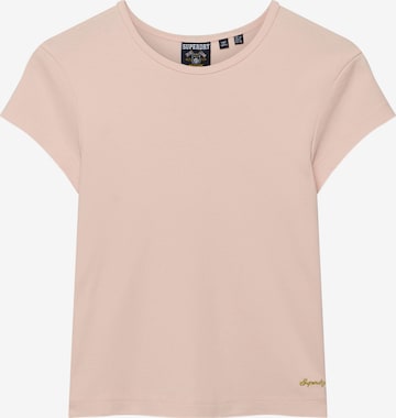 Superdry & Co Shirt 'Athletic Essential' in Pink: front