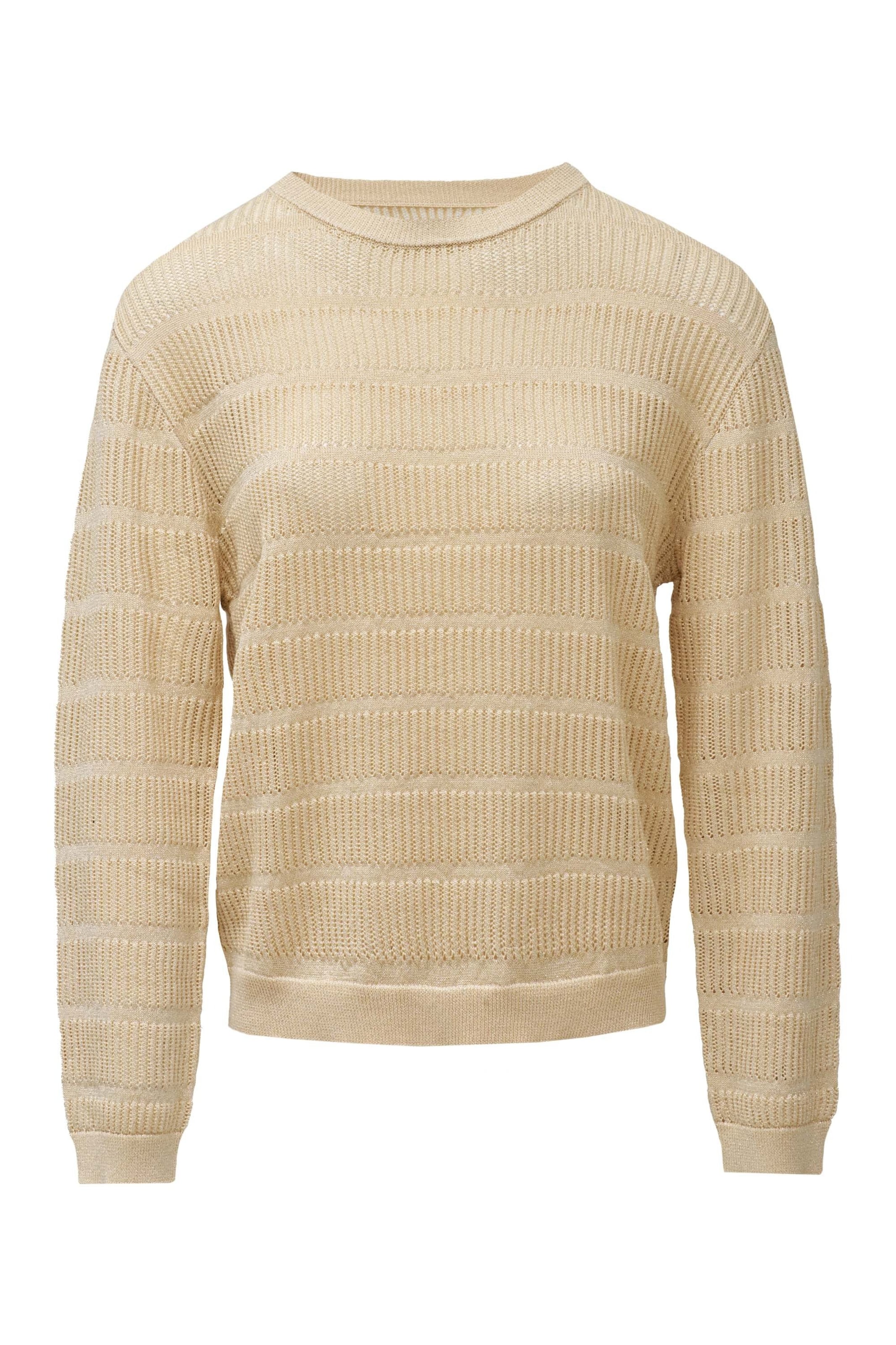 Salsa Jeans Langarm-shirts in Gold: Vorderseite