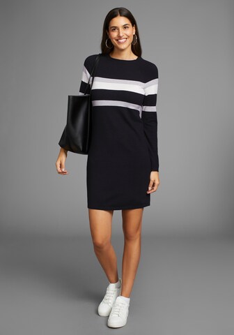 LAURA SCOTT Strickkleid in Schwarz