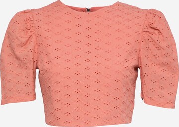 Trendyol - Blusa em laranja: frente