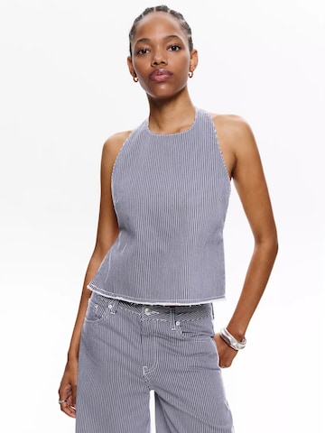 Pull&Bear Top in Blue: front
