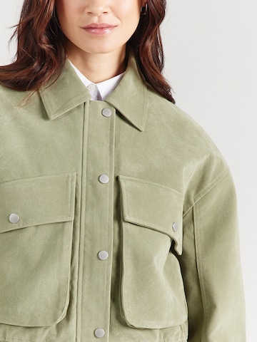 TOPSHOP Overgangsjakke 'ISABELLA' i grøn