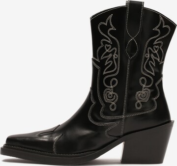 Bottes de cowboy Kazar Studio en noir : devant