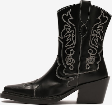 Bottes de cowboy Kazar Studio en noir : devant