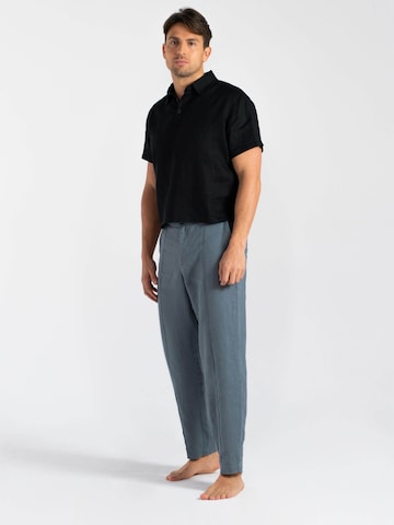 Coupe regular Chemise 'Linen Business Shirt' HACOY en rose