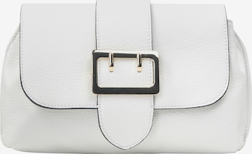 faina Crossbody Bag in White: front