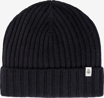 Roeckl Beanie ' Cashmere-Rib ' in Black: front