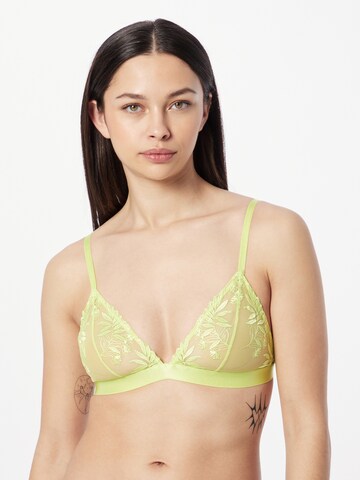 Triangle Soutien-gorge 'SENTEUR' ETAM en jaune : devant