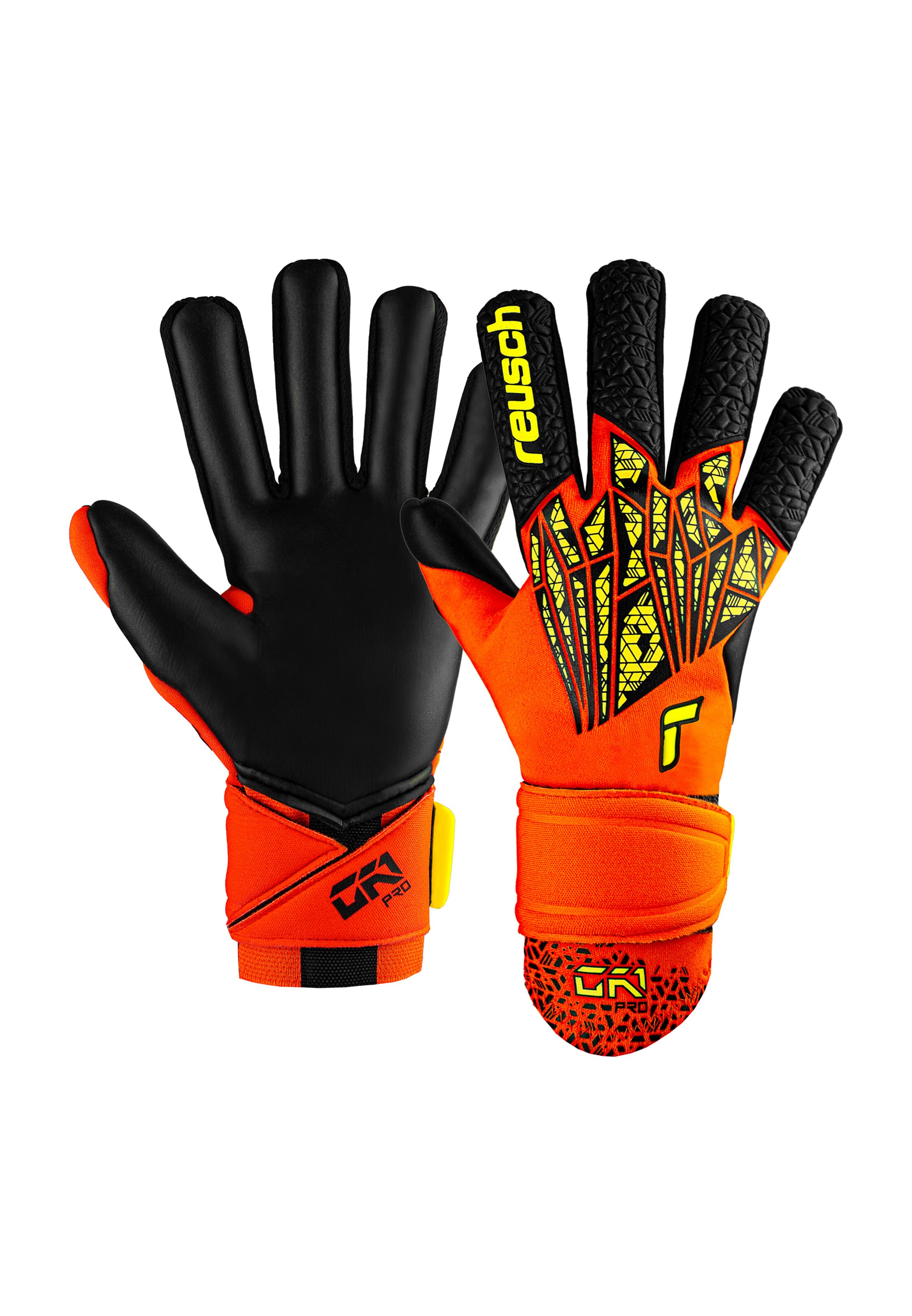 REUSCH Sports gloves 'GK1 Pro' in Orange: front