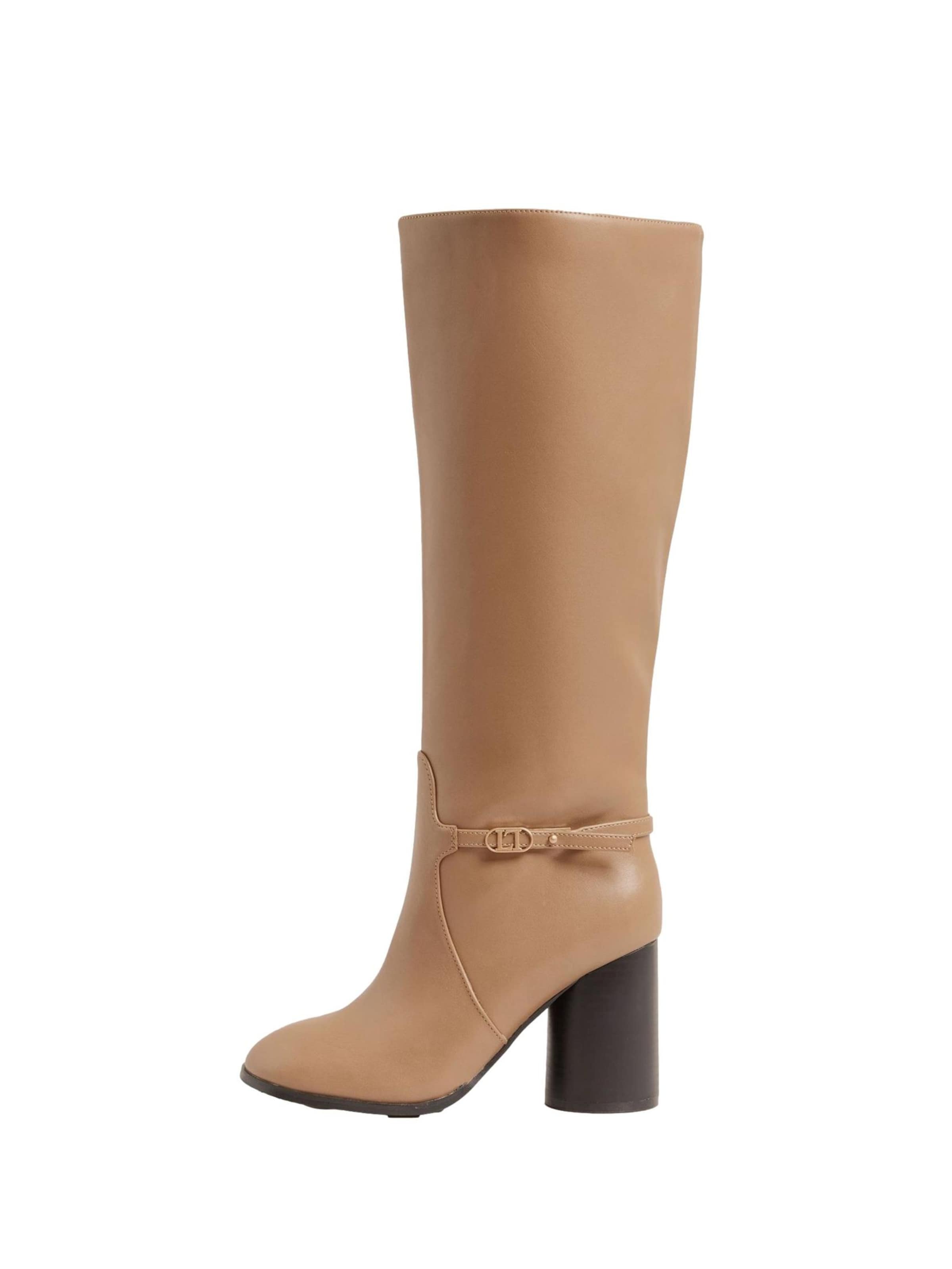 Lipsy Bottes en camel, Vue avec produit