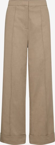 Levete Room Loosefit Housut 'Kesa' värissä harmaa: etupuoli