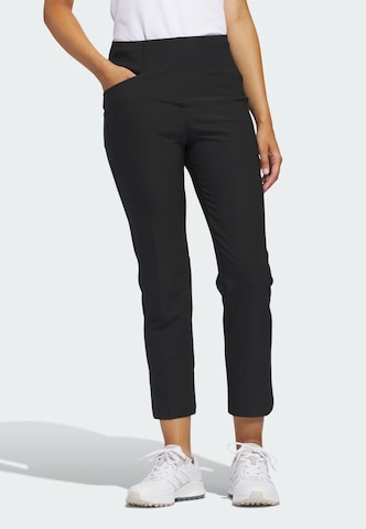 Coupe slim Pantalon de sport 'Ultimate365+ ' ADIDAS PERFORMANCE en noir : devant