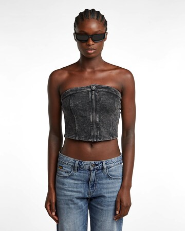 G-STAR Top in Grau: Vorderseite
