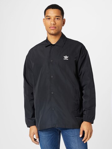 Veste mi-saison 'Adicolor Classics Trefoil ' ADIDAS ORIGINALS en noir : devant