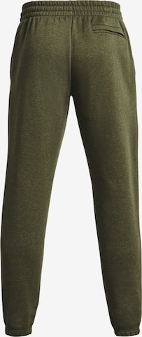 Effilé Pantalon de sport 'Essential' UNDER ARMOUR en vert