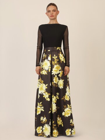 APART Evening Dress in Brown: front