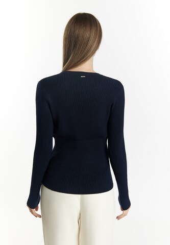 DreiMaster Klassik Pullover 'Baradello' in Blau