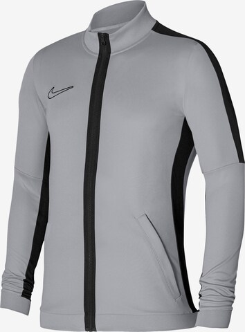 NIKE Athletic Jacket 'Academy 23' in Grey: front