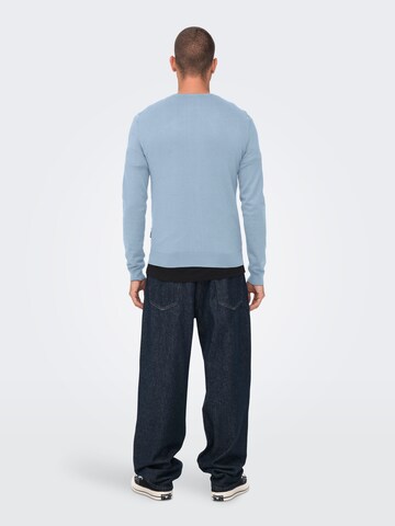 Only & Sons Свитер 'ONSWYLER' в Синий