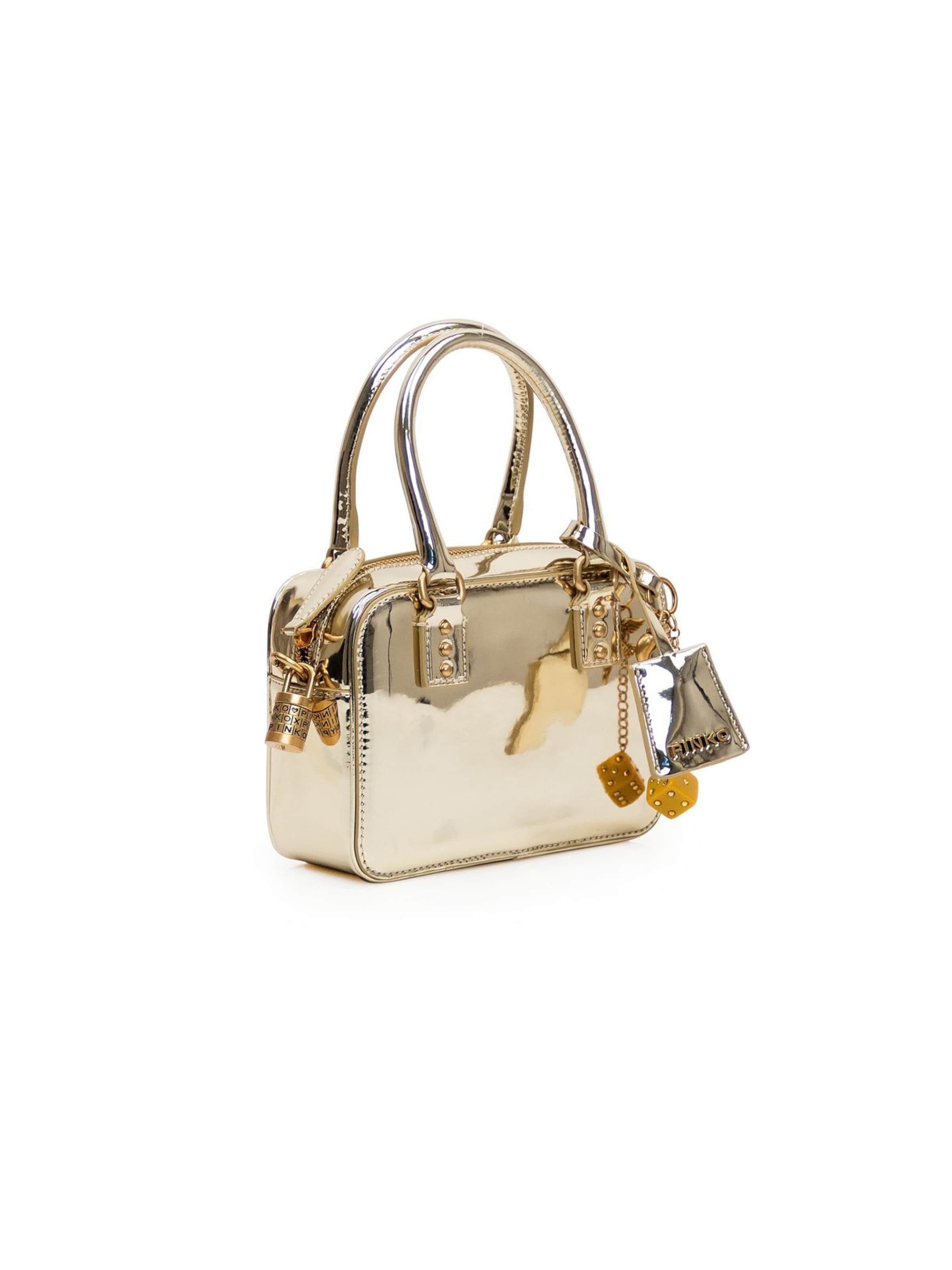 PINKO Handtasche 'Love Berry H3'‌‌‌‌‌‌‌‌‌‌ in Gold