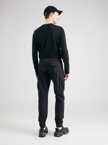 QS Tapered Cargobroek in Grijs