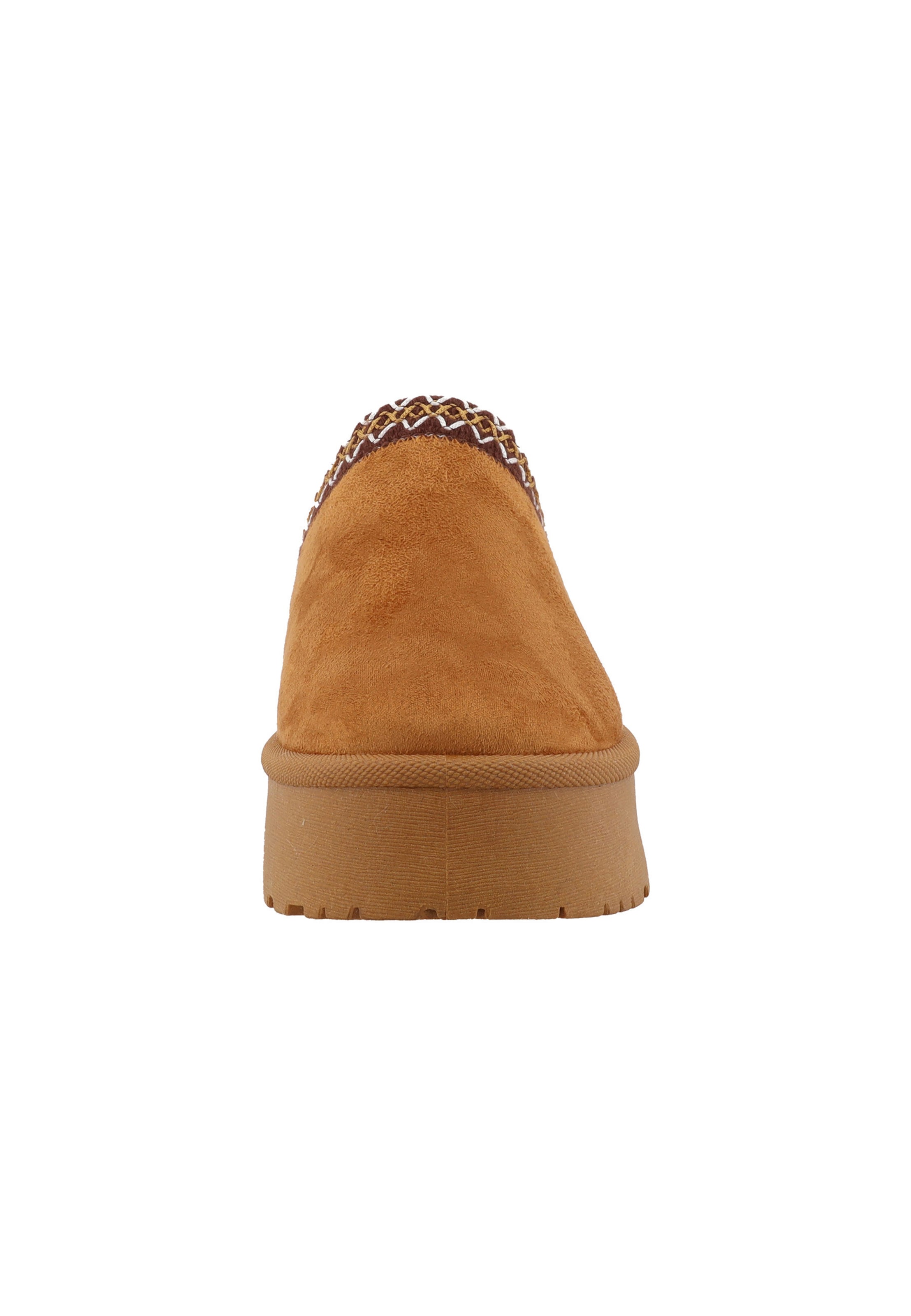 TOM TAILOR - Zapatillas de casa en marrón