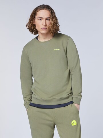 CHIEMSEE Sweatshirt in Green: front