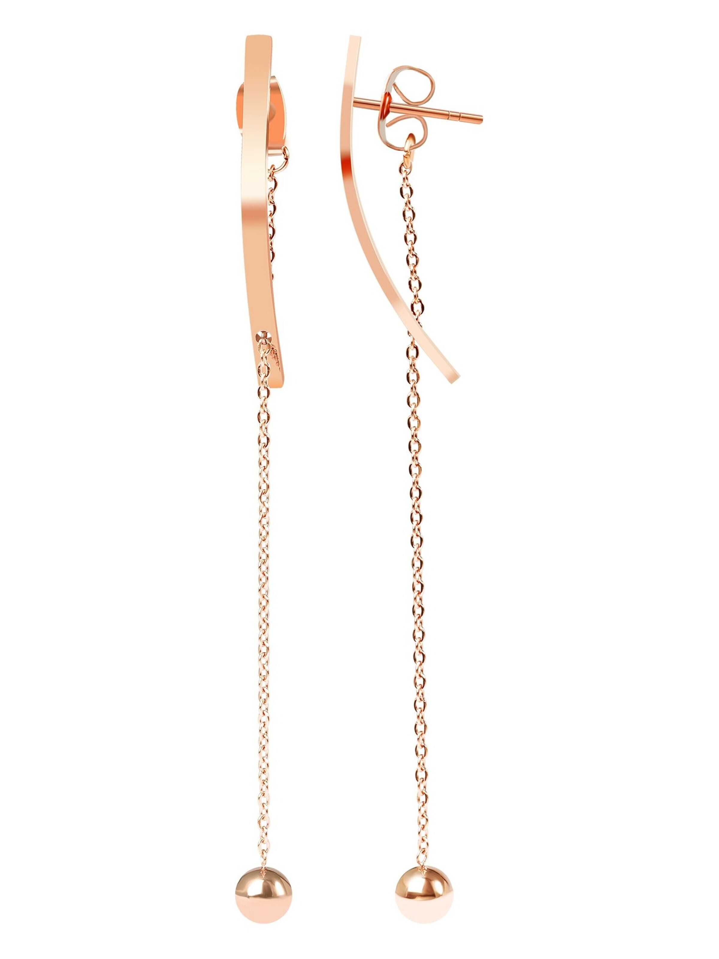 Akzent Earrings 'Agnesa, langlebig' in Gold