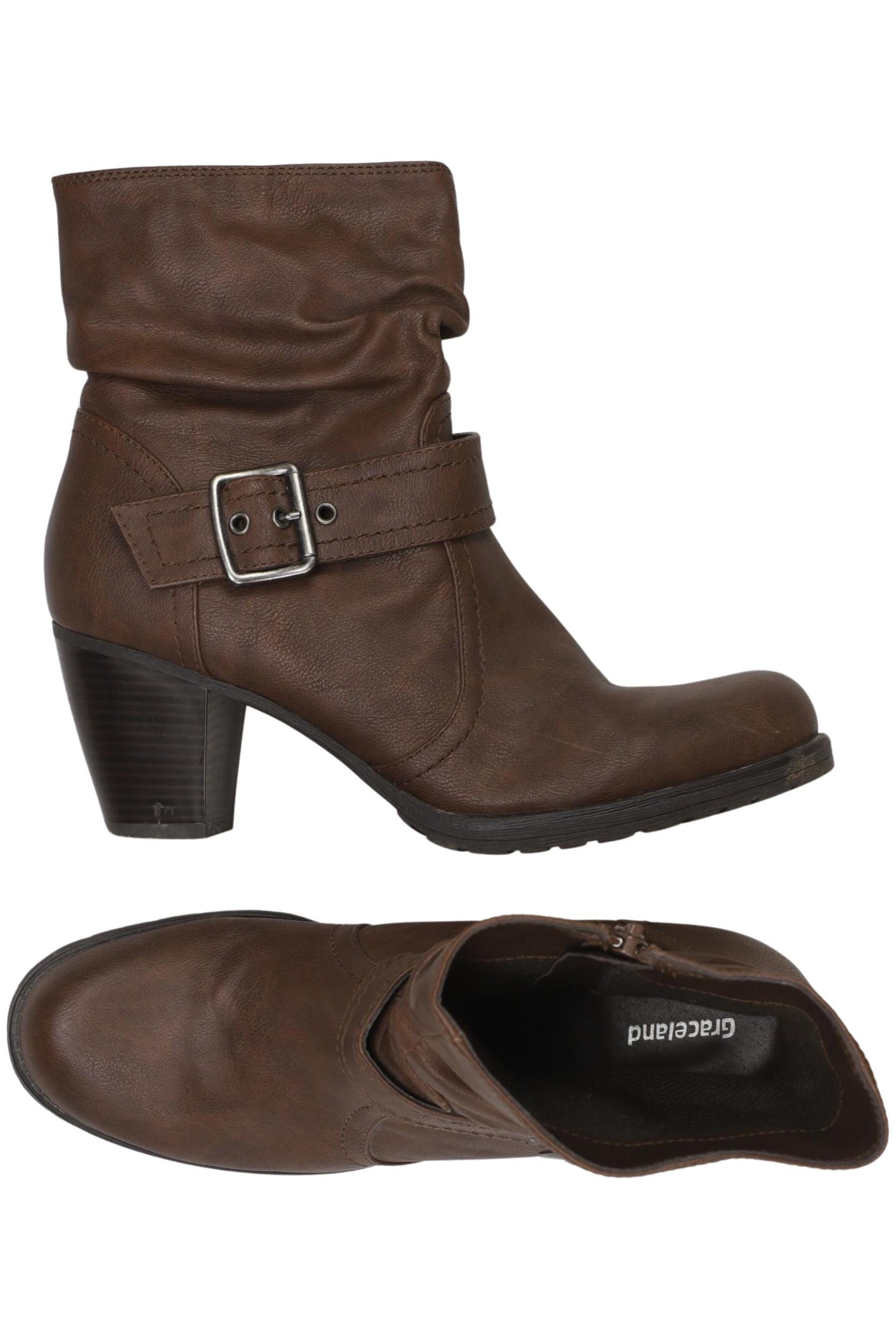 Graceland Dress Boots in 41 in Brown: front