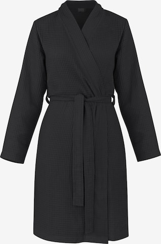 Robe de chambre 'Manisa' normani en noir : devant