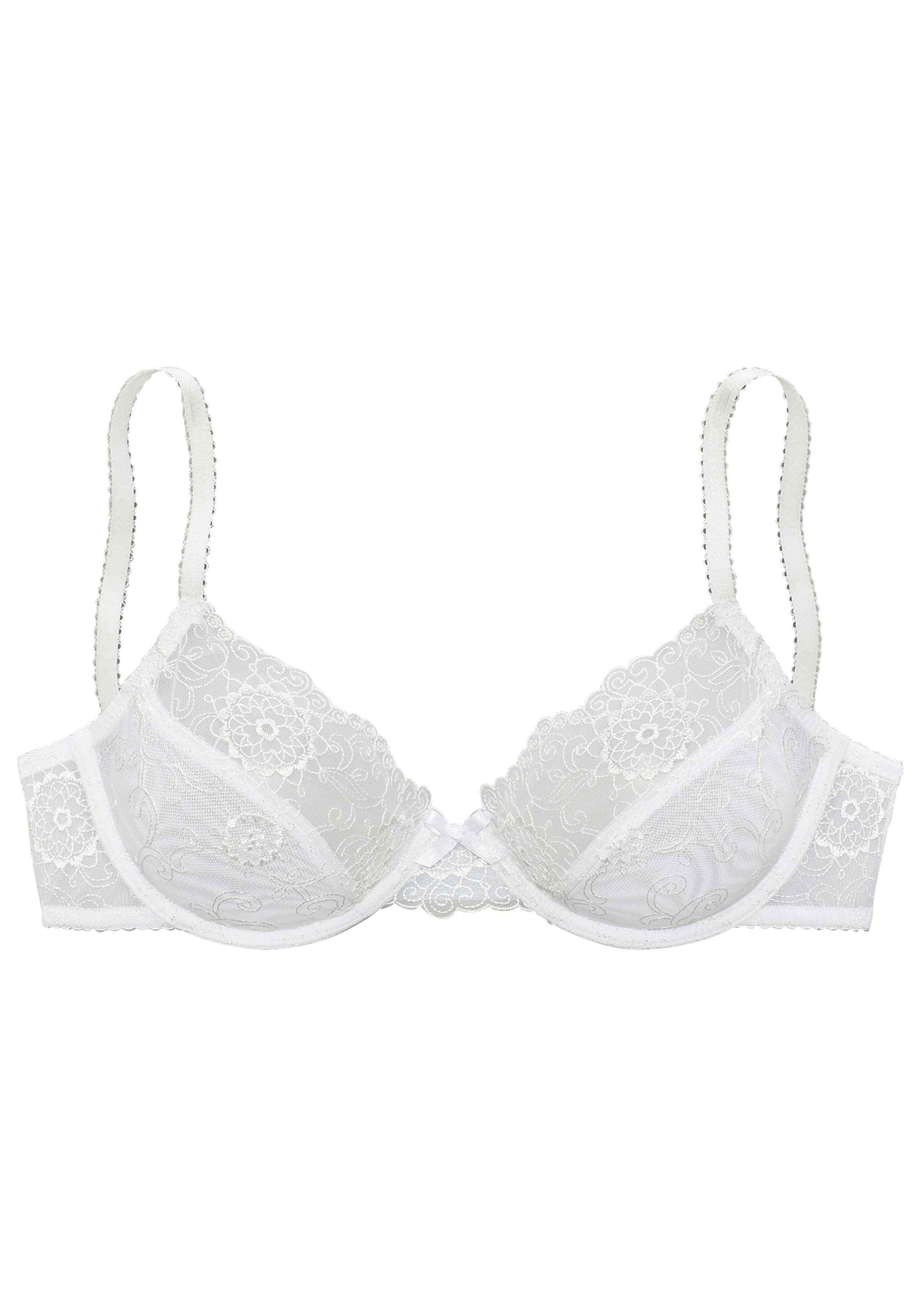 NUANCE T-Shirt BH in Weiß: Vorderseite