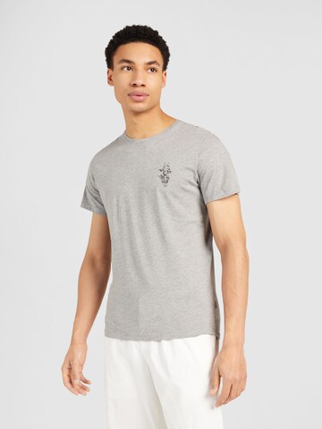 T-Shirt BLEND en gris : devant