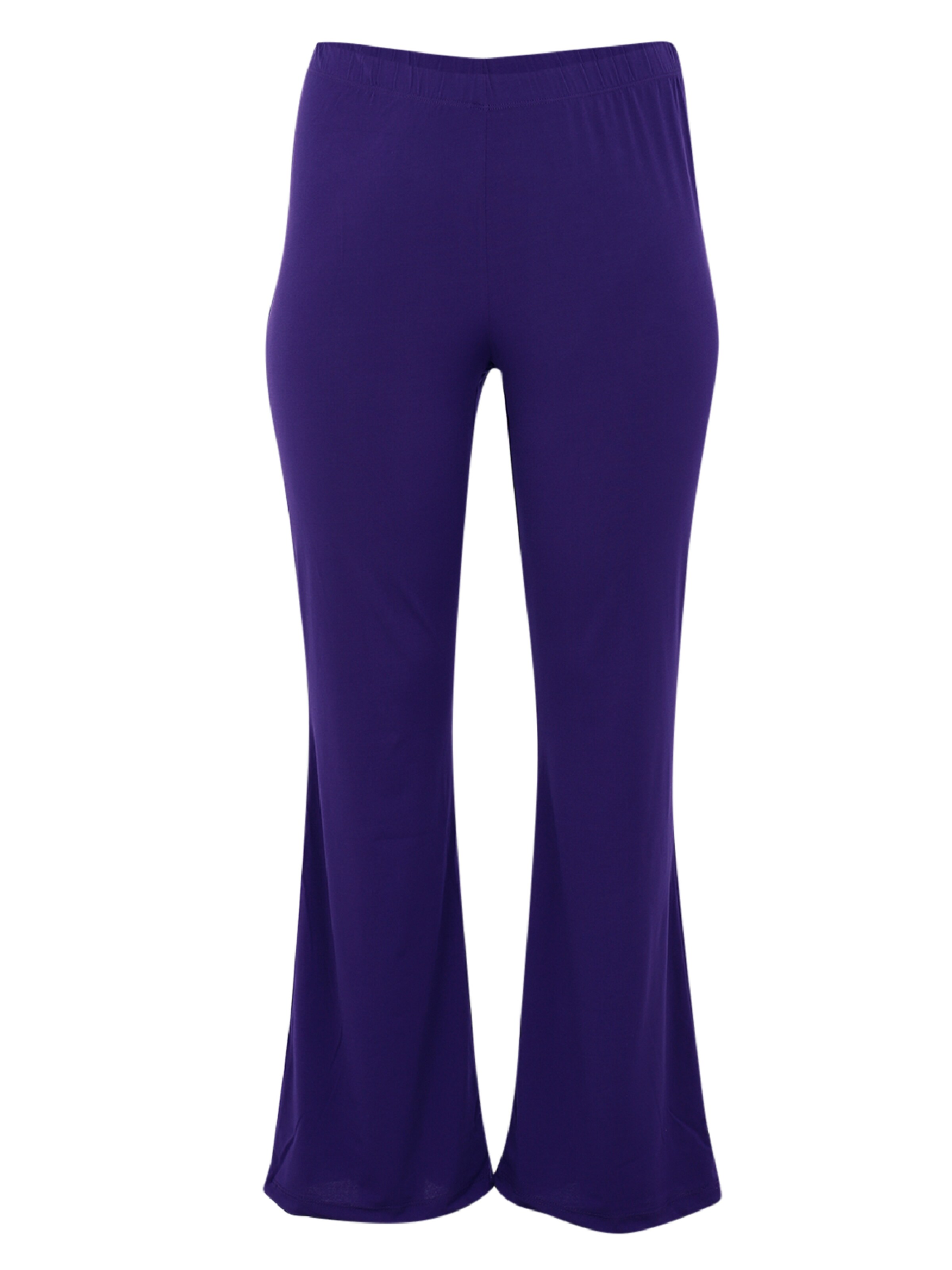 YOEK Broek in Lila: voorkant