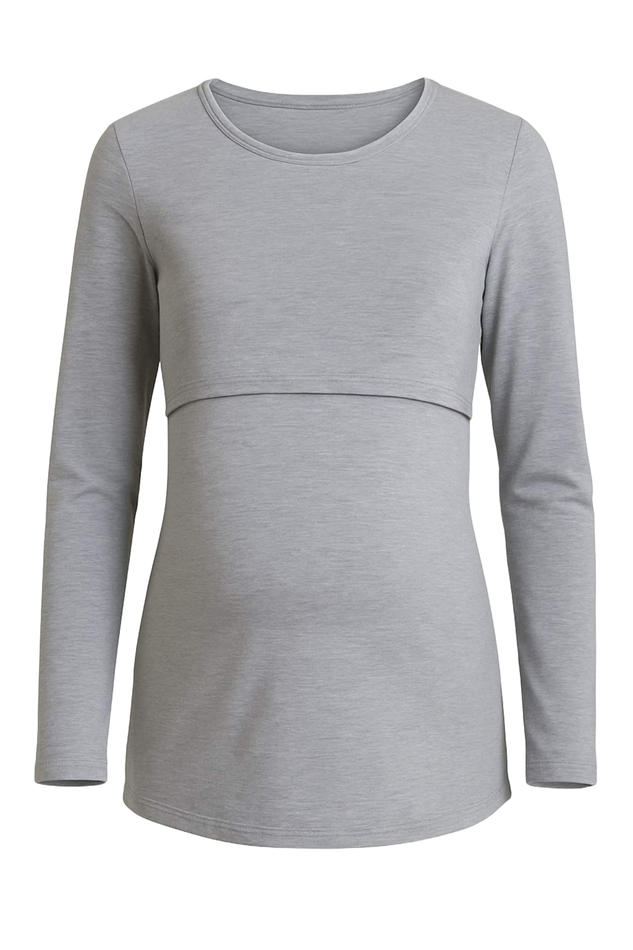 LYN MAMA Blouse in Grey: front