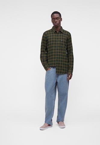 Volcom Regular fit Ing 'CADEN PLAID' - zöld