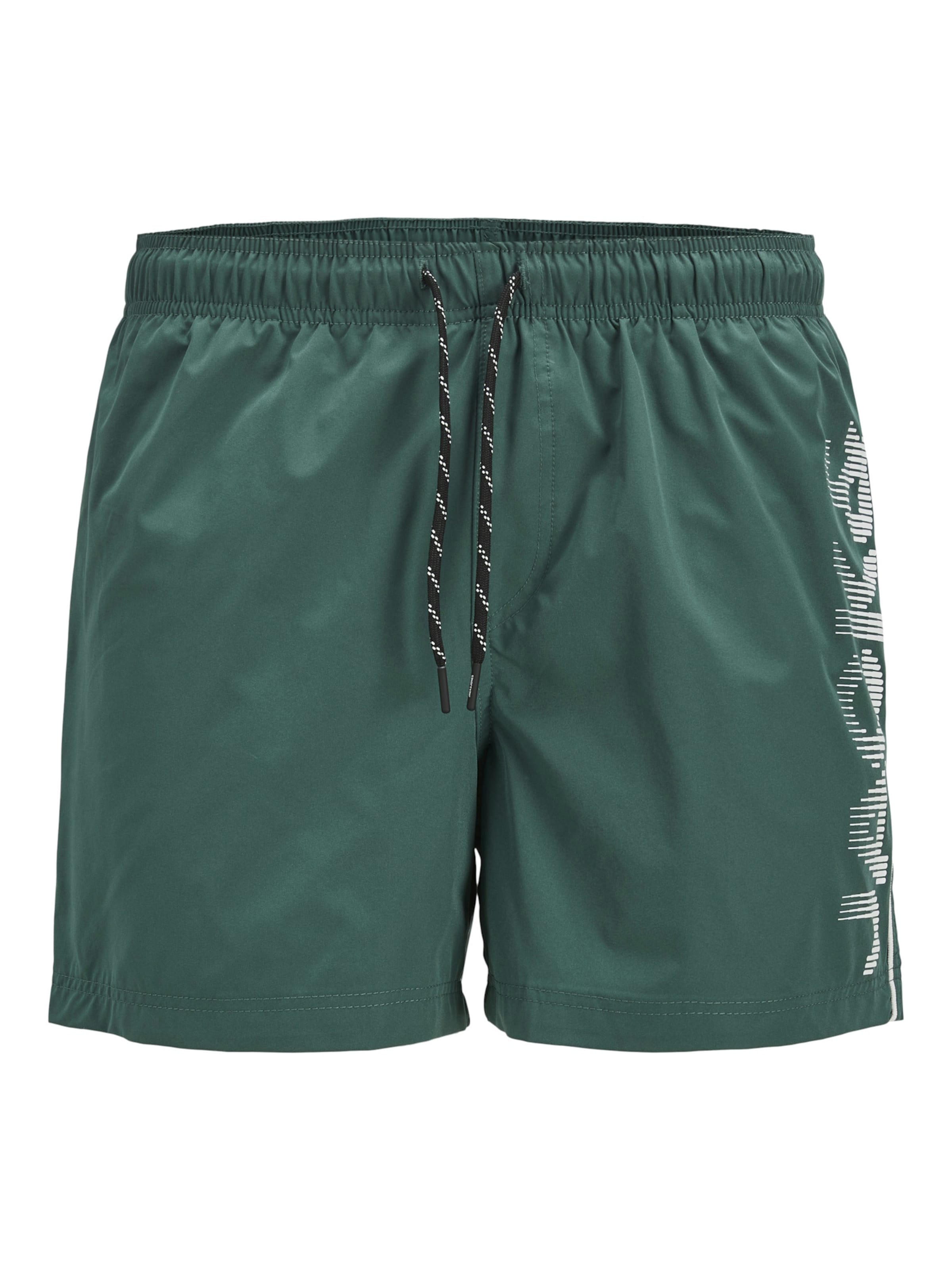 JACK & JONES Σορτσάκι-μαγιό 'JPSTMaui' σε πράσινο: μπροστά