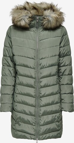 Manteau d’hiver ONLY en vert : devant