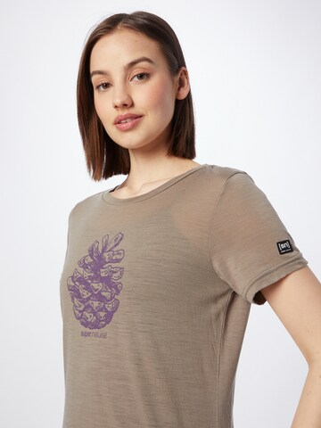 T-shirt fonctionnel super.natural en marron