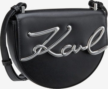 Karl Lagerfeld Crossbody Bag in Black: front