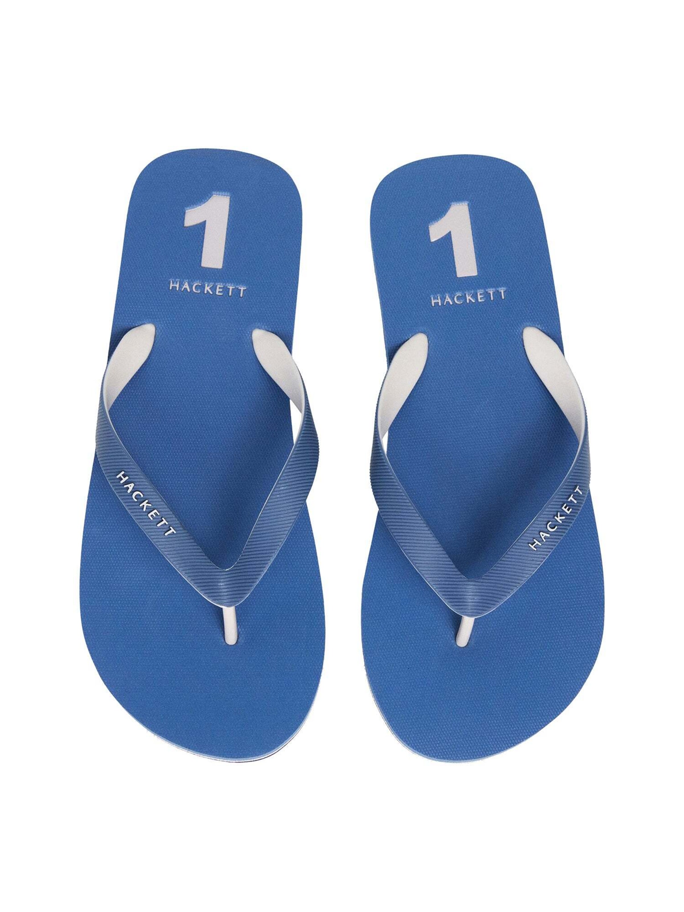 Tongs 'Capri Numbers' Hackett London en bleu
