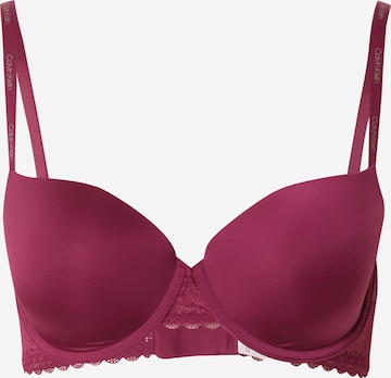 Calvin klein burgundy bralette sales